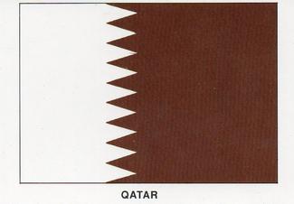 1991 Topps Desert Storm (UK) - Stickers #NNO Qatar Front