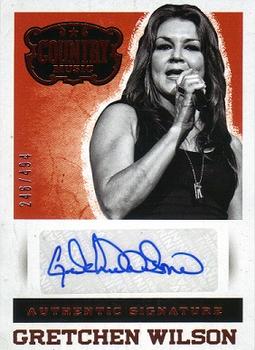 2014 Panini Country Music - Signatures #S-GW Gretchen Wilson Front