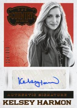 2014 Panini Country Music - Signatures #S-KH Kelsey Harmon Front