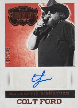 2014 Panini Country Music - Signatures #S-CF Colt Ford Front
