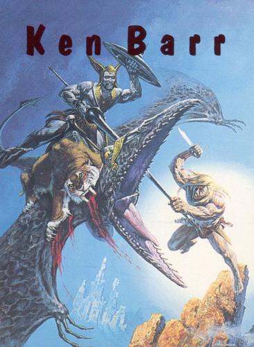 1994 Comic Images Ken Barr the Beast Within - Foil #F5 Ken Barr's art has graced the cove Front