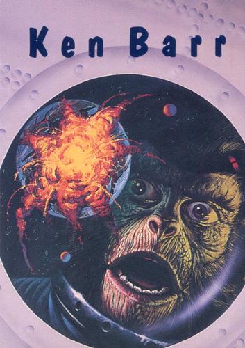 1994 Comic Images Ken Barr the Beast Within - Foil #F6 During the 1970s and 1980s, Ken Ba Front