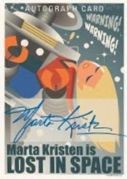 2018 Rittenhouse Lost In Space Archives Series 2 - Character Art Autographs #NNO Marta Kristen Front