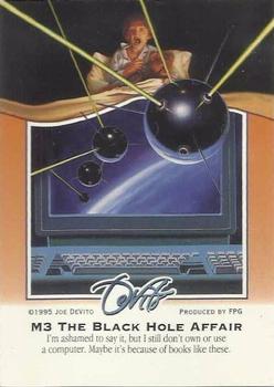 1995 FPG Joe DeVito - Metallic Storm #M3 The Black Hole Affair Back