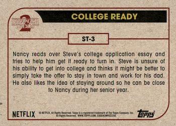 2019 Topps Stranger Things Series 2 #ST-3 College Ready Back