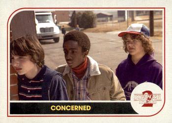 2019 Topps Stranger Things Series 2 #ST-7 Concerned Front