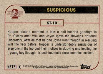 2019 Topps Stranger Things Series 2 #ST-10 Suspicious Back