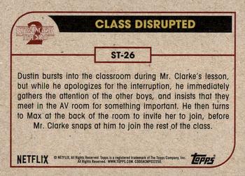 2019 Topps Stranger Things Series 2 #ST-26 Class Disrupted Back