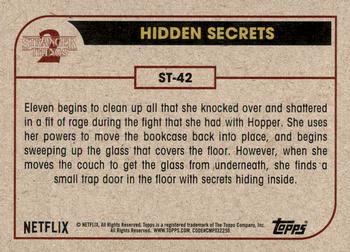 2019 Topps Stranger Things Series 2 #ST-42 Hidden Secrets Back