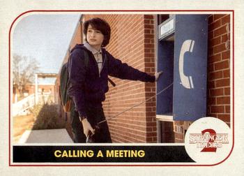 2019 Topps Stranger Things Series 2 #ST-44 Calling a Meeting Front