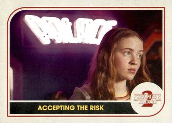 2019 Topps Stranger Things Series 2 #ST-52 Accepting the Risk Front