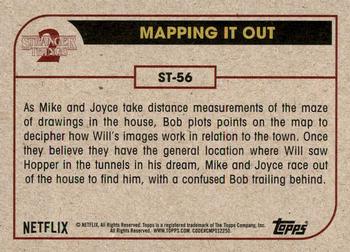 2019 Topps Stranger Things Series 2 #ST-56 Mapping it Out Back