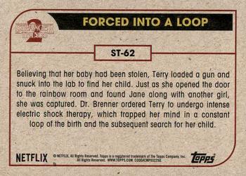 2019 Topps Stranger Things Series 2 #ST-62 Forced into a Loop Back