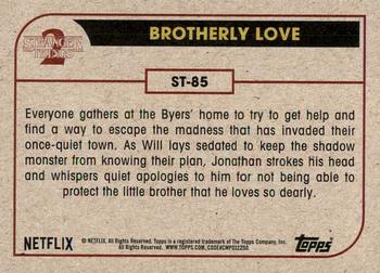 2019 Topps Stranger Things Series 2 #ST-85 Brotherly Love Back