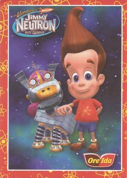 2002 Ore Ida Adventures of Jimmy Neutron Boy Genius #1 Jimmy Neutron and Goddard Front