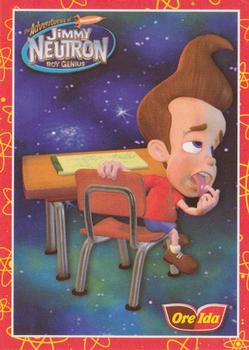 2002 Ore Ida Adventures of Jimmy Neutron Boy Genius #10 Gag me! Front