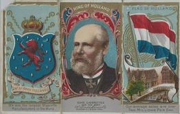 1888 W. Duke, Sons & Co. Rulers, Flags, Coat of Arms (N126) - Triple-folder Design #NNO Holland Front