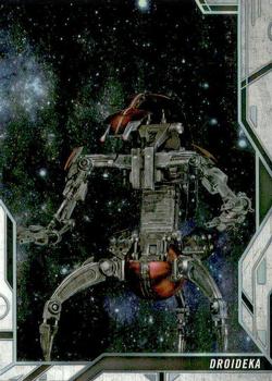 2018 Topps Finest Star Wars - Droids and Vehicles #DV-8 Droideka Front