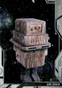 2018 Topps Finest Star Wars - Droids and Vehicles #DV-14 GNK Droid Front