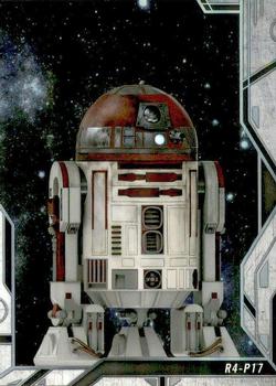 2018 Topps Finest Star Wars - Droids and Vehicles #DV-17 R4-P17 Front