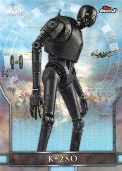 2018 Topps Finest Star Wars - Rogue One: A Star Wars Story #RO-16 K-2SO Front