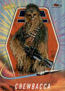 2018 Topps Finest Star Wars - Solo: A Star Wars Story #SO-4 Chewbacca Front