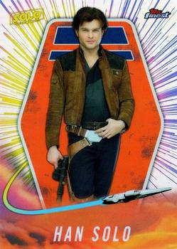 2018 Topps Finest Star Wars - Solo: A Star Wars Story #SO-7 Han Solo Front
