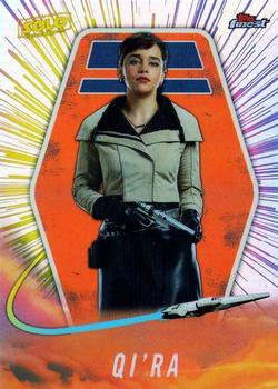 2018 Topps Finest Star Wars - Solo: A Star Wars Story #SO-13 Qi'ra Front