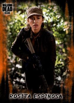2018 Topps The Walking Dead: Hunters and the Hunted - Orange #12 Rosita Espinosa Front