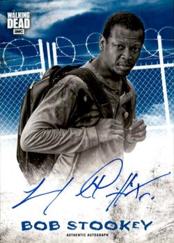 2018 Topps The Walking Dead: Hunters and the Hunted - Autographs Blue #HA-LGJ Lawrence Gilliard Jr. Front