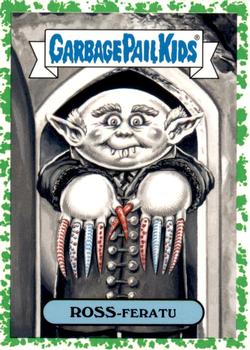 2018 Topps Garbage Pail Kids: Oh, the Horror-ible! - Puke Green #1a Ross-Feratu Front