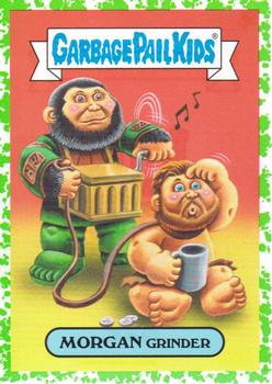 2018 Topps Garbage Pail Kids: Oh, the Horror-ible! - Puke Green #15a Morgan Grinder Front