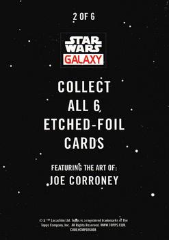 Details about   2018 Topps Star Wars Galaxy Etched Foil Chase Card #2 Luke Skywalker 