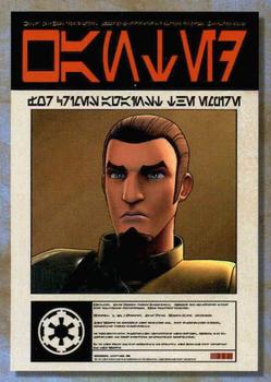 2018 Topps Star Wars Galaxy Series 8 - Ghost Crew Wanted Posters #P-2 Kanan Jarrus Front