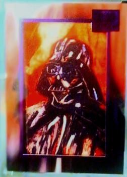 2018 Topps Star Wars Galaxy Series 8 - Art Patch Cards Purple #M-DV Darth Vader Front