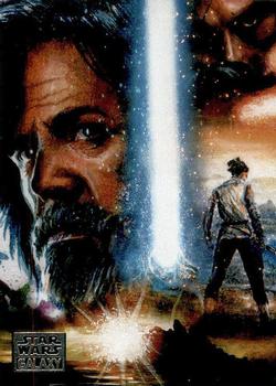 2018 Topps Star Wars Galaxy Series 8 - Legends #C-1 Luke Skywalker Front