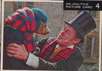 1967 Post Cereal Dr. Dolittle #4 Dr. Dolittle With Dressed Up Seal Front