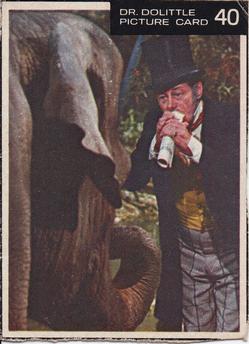 1967 Post Cereal Dr. Dolittle #40 Dr. Dolittle With Elephant Front