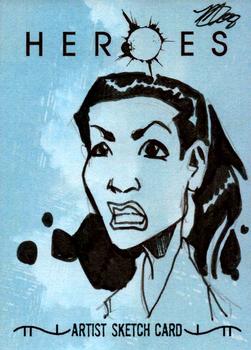 2008 Topps Heroes Volume 2 - Sketch Artists #NNO Matthew Goodmanson Front