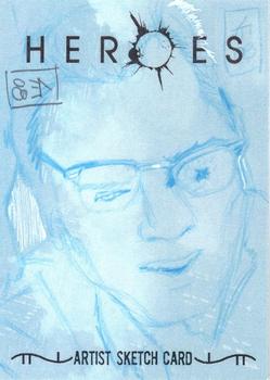 2008 Topps Heroes Volume 2 - Sketch Artists #NNO Leah Mangue Front
