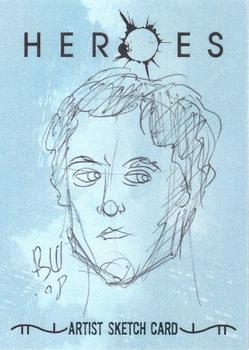 2008 Topps Heroes Volume 2 - Sketch Artists #NNO Brent Woodside Front