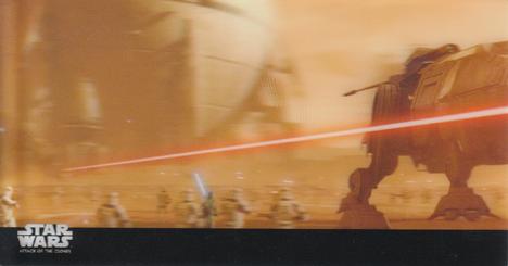 2016 Topps 3Di Star Wars: Attack of the Clones #37 Separatists Under Siege Front