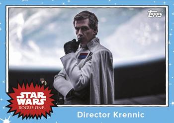 2016 Topps Star Wars Mission Briefing Monday #MBM-6 Director Krennic Front