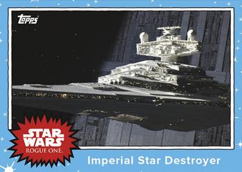 2016 Topps Star Wars Mission Briefing Monday #MBM-7 Imperial Star Destroyer Front