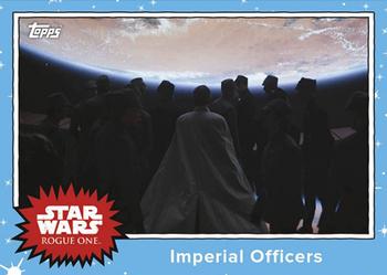 2016 Topps Star Wars Mission Briefing Monday #MBM-9 Imperial Officers Front
