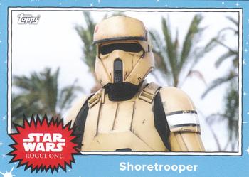 2016 Topps Star Wars Mission Briefing Monday #MBM-14 Shoretrooper Front