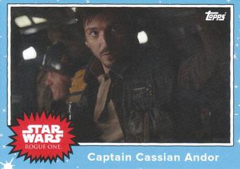 2016 Topps Star Wars Mission Briefing Monday #MBM-16 Captain Cassian Andor Front