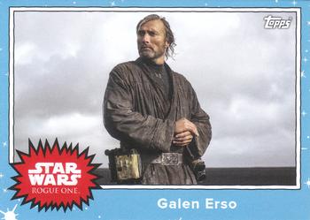 2016 Topps Star Wars Mission Briefing Monday #MBM-18 Galen Erso Front