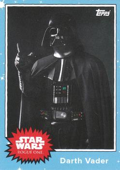 2016 Topps Star Wars Mission Briefing Monday #MBM-26 Darth Vader Front