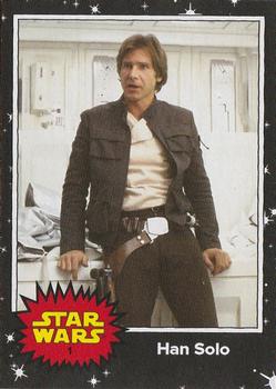 2017 Topps On Demand Star Wars #1 Han Solo Front